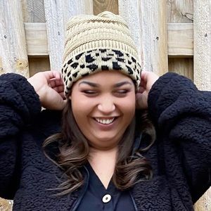 Cheetah Beanie